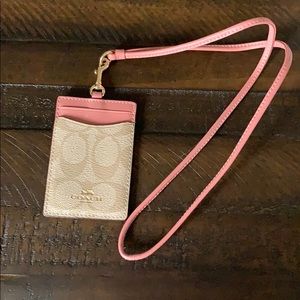 Coach lanyard
